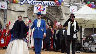 Narrhalla 2018 volkstümliche Inthronisation des Prinzenpaares  Marienplatz München  Teil 1 [upl. by Ryle884]