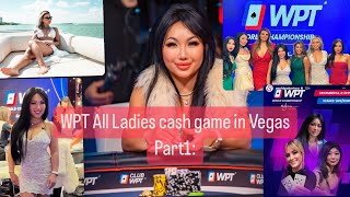 How I prepare for a high stakes cash game in Las Vegas Playing a WPT all ladies cash game Part 1 [upl. by Clyde488]