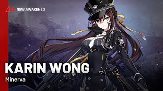 【CounterSide】 New Awakened Unit Update  Minerva Karin Wong 【HD】 [upl. by Annairb]