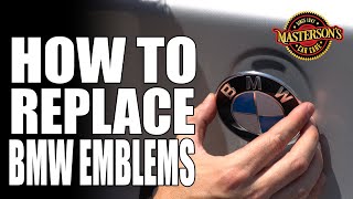 How To Replace Your BMW Emblems  Works For All Years amp Models [upl. by Clausen]