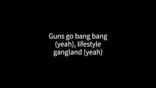 Young T amp Bugsey Ft Belly Squad  Gangland Lyric Video [upl. by Riancho]