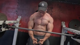 chest workout road to muscle mania 4k chestworkout 65 days [upl. by Crosby]