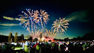 Ragley Hall Fireworks 🎆 2024  FULL SHOW [upl. by Eesyak]