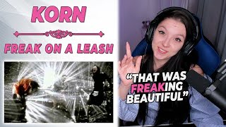 Korn  Freak On a Leash Official Video  First time Reaction [upl. by Tteltrab]