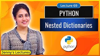 Nested Dictionaries in Python  Python Tutorials for Beginners lec69 [upl. by Parrie]