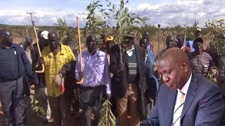 DRAMA IN KJIADO AS ANGRY RESIDENTS HOLDS MEGA MASS DEMOS AFTER GOVERNMENT PLANNED TO GRAB THEIR LAND [upl. by Auqenehs]