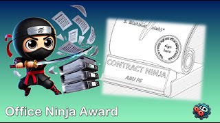 Create a Contract Ninja Trophy  Fun Office Award Using CAD amp 3D Printing [upl. by Nemzaj]