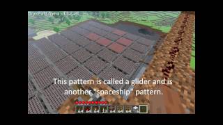 Minecraft  Redstone Conways Game of Life Simulation Game [upl. by Leveroni]