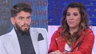 Gianinna Maradona y Diego Jr se cruzaron por primera vez en vivo [upl. by Comstock]