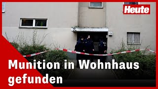 ExRAFMitglied Klette Munition in Wohnhaus gefunden [upl. by Duahsar]