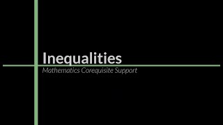 Corequisite Support Inequalities [upl. by Adihahs126]