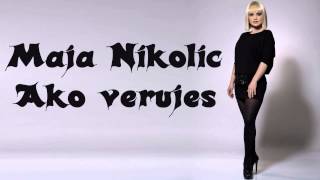 Maja Nikolić  Ako veruješ Official Audio 1998 [upl. by Auof550]