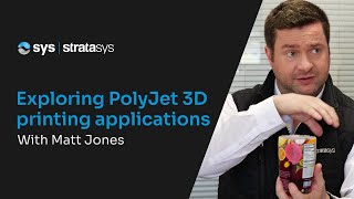 Exploring PolyJet 3D printing applications with Matt Jones [upl. by Maillil]