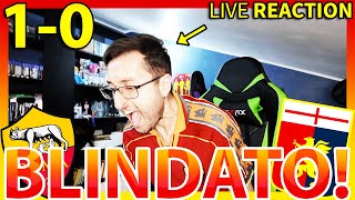 BLINDATO‼️ ROMAGENOA 10 LIVE REACTION [upl. by Atineg]