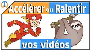 Ralentir ou accélérer une vidéo simple et gratuit avec Shotcut [upl. by Nnomae]