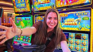 BIG MONEY Goals on the Casinos Newest Slot Machine [upl. by Obala567]