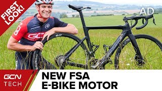 New FSA E Bike Motor First Look [upl. by Aicinat]