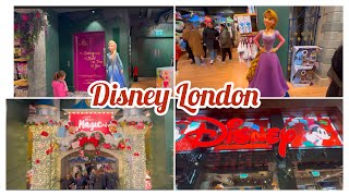 Let’s explore with me Disney Store LondonDec2024 [upl. by Idorb]