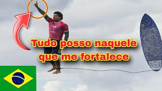 Gabriel Medina surpreende o mundo e o diabo é humilhado nas olimpíadas de 2024 [upl. by Fulcher131]