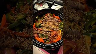 The EASIEST One pot meal ever Japanese Beef Dish recipe [upl. by Eidnalem712]