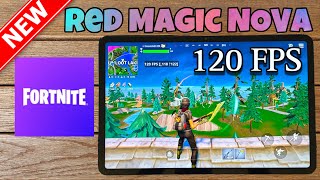 The STRONGEST Fortnite Mobile Tablet 120 FPS Redmagic Nova Gameplay [upl. by Atis]