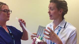 How to Use an Incentive Spirometer [upl. by Hgielar]