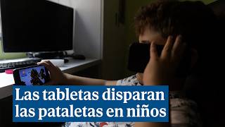 El uso de tabletas y móviles en la infancia dispara el número de pataletas de los niños [upl. by Torry386]