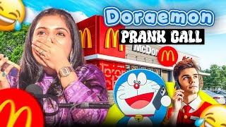 Prank Call to McDonalds by Doraemon  Prank Call  TMMS CLIPS prank doraemon [upl. by Wilber826]