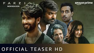 Farzi Season 2  Official Trailer  Shahid K Vijay S  Amazon Prime Video  Streaming Soon [upl. by Stambaugh]