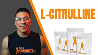 L Citrulline Benefits  How does LCitrulline work [upl. by Riki212]