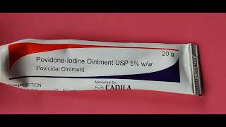 Povidone lodine ointment l Betadine Cream l जख्म की क्रीम l Povidone lodine ointment use in hindi ❤️ [upl. by Reidar692]