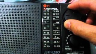 portable radio sonivox vs r 116 [upl. by Tommi663]