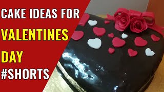 Valentines day cake ideas shorts [upl. by Korey]