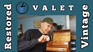 Vintage Valet Restoration with French Polish [upl. by Lemaj]