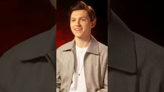 Tom Holland lied about being an Americantomholland hollywood spiderman Marvel SpiderMan4 [upl. by Ecneralc688]