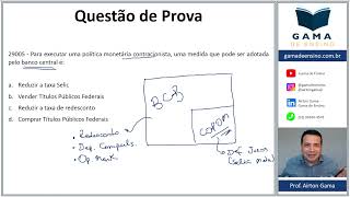 QUESTÃO 29005  POLÍTICA MONETÁRIA CPA20 CEA AI ANCORD [upl. by Fillbert]