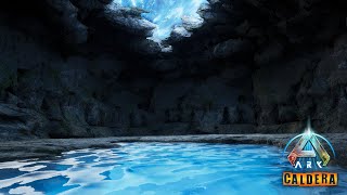 Working On A Cave For My Ark Map Caldera [upl. by Einal55]