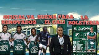 Noche de Clásico boletos y renovaciones clave del 12 de abril Deportivo Cali [upl. by Bean]