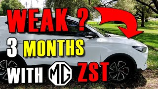 MG ZST  Honest 3 Months ownership review [upl. by Lorraine]