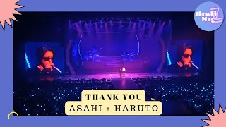 240629 THANK YOU  ASAHI  HARUTO UNIT TREASURE FANCAM  RELAY TOUR REBOOT IN JAKARTA [upl. by Everara920]