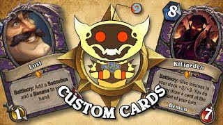 TOP CUSTOM CARDS OF THE WEEK 34  Card Review  Hearthstone [upl. by Bogie730]