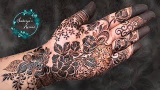 Stunning Rose Mehndi Designs You Need to Try  StepbyStep Guide to Creating Stylish Mehndi Design [upl. by Monetta]