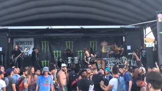 Crossfaith Warped Tour 2015 San Diego [upl. by Nired]