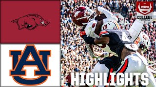 Arkansas Razorbacks vs Auburn Tigers  Full Game Highlights  ESPN College Football [upl. by Barna]