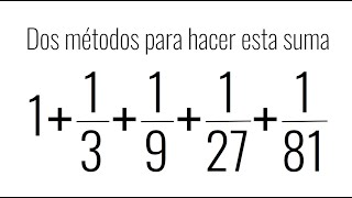 CÓMO SUMAR FRACCIONES MÉTODOS QUE NO CONOCES Matemáticas Básicas [upl. by Carlos]