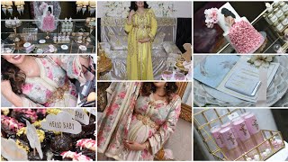 تحضيرات البيبي شاور افكار mes préparatifs pour le baby shower [upl. by Eyahs]