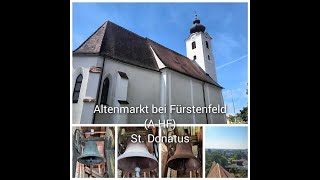 Altenmarkt bei Fürstenfeld AHF Geläute der Pfarrkirche St Donatus Innenaufnahme [upl. by Chretien136]