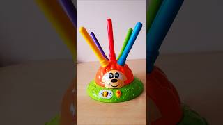 Chicco Mister Ring Hedgehog Hoopla Interactive Toy [upl. by Rina]