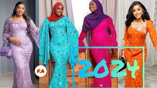 Les Robes en dentelle amp lafaya ￼qui Captivent  Un Style Incomparable pour 2024 [upl. by Ev818]