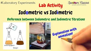 Iodometric vs Iodimetric Titrations Basics Redox Titration viva of Iodometric vs Iodimetric [upl. by Esydnac714]